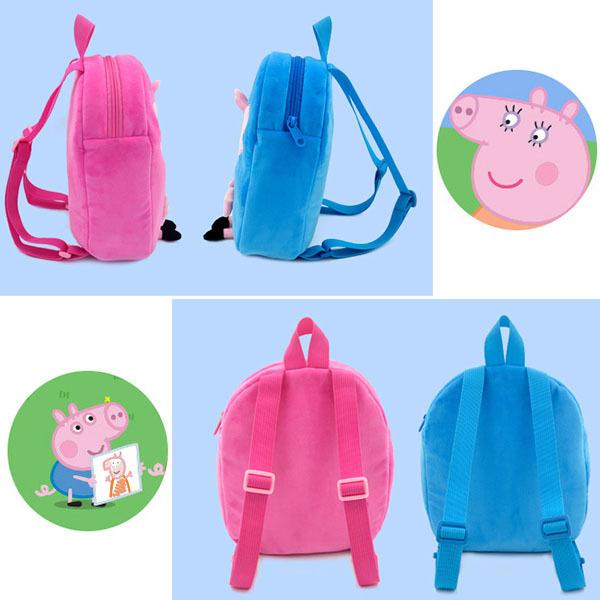 【レビューを書いてネコポス送料無料】ペッパピッグ リュックサック Peppa Pig ベビーリュック ? ジョージピッグ 一升瓶 ダディピッグ マミーピッグ グランパ |  | 06