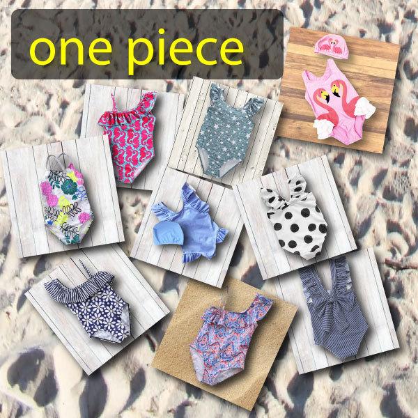 色柄はおまかせ♪ 子供用水着 セパレート ワンピース 水着 女の子 ベビー 水着 保育園  子供水着  安い 子供水着 夏 海水浴 練習用 水遊び 子ども プール キッズ |  | 02