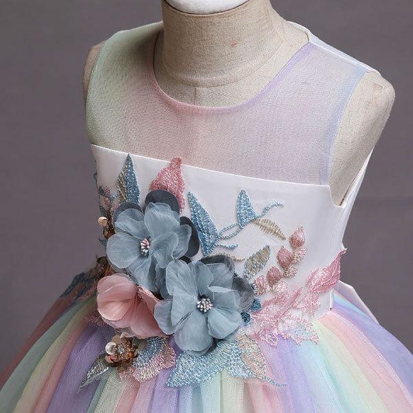 フェアリードレス 発表会 子供 ドレス 110 120 130 140cm ピアノ バイオリン ドレス 子供 発表会 女の子 結婚式 フォーマル ドレス ノースリーブ パーティー |  | 04