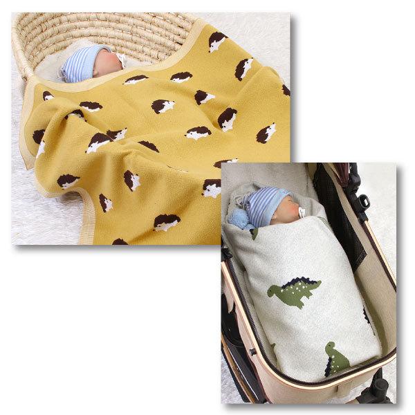 北欧 ブランケット ひざかけ コットン100% 100×80cm おくるみ 北欧風雑貨 防寒 動物 柄 昼寝 毛布 赤ちゃん 乳幼児 インテリア ふわふわ おしゃれ かわいい |  | 04