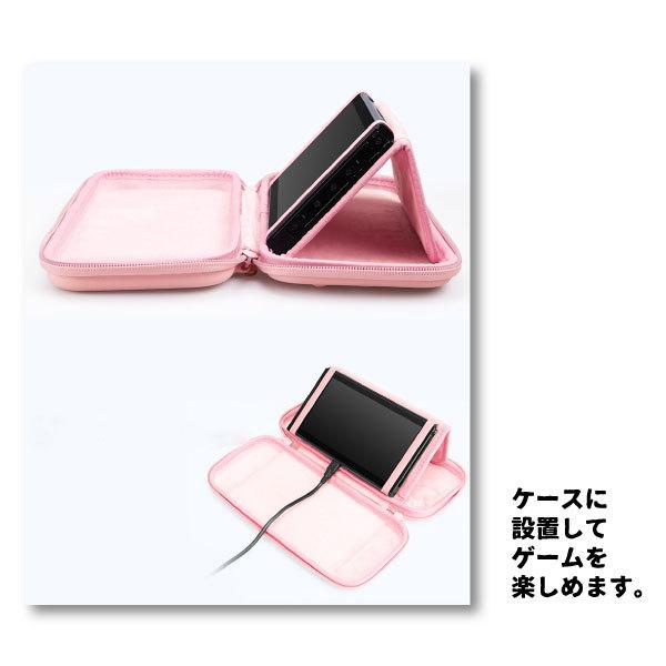 任天堂スイッチ キャリングケース 裏起毛 Nintendo Switch 新型有機ELモデル対応 プレゼント スイッチ ポーチ ハードケース グラデーション 有機EL 新型 マリオ |  | 06