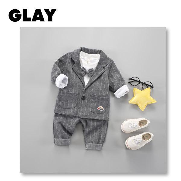 キッズ フォーマル 3点セット 男の子 フォーマルスーツ 上下セット 子供  ジャケット パンツ スーツ 入園式 子供服 男の子 入学式 卒業式 入園式 赤ちゃん |  | 09