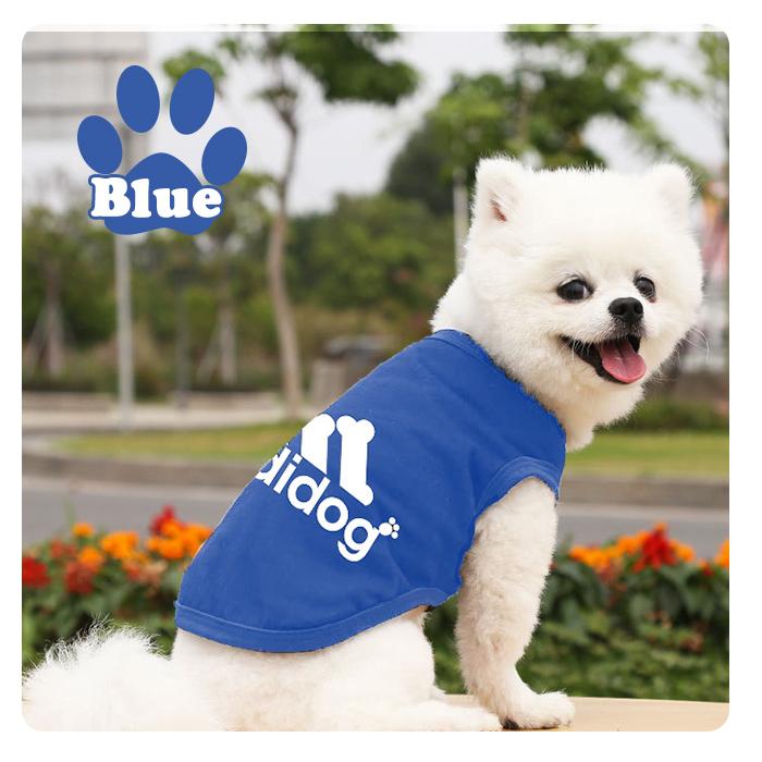 アディドッグ Tシャツ S M L XL 2XL 7色 ドッグ犬用ウェア 犬服 ドッグウェア ペット タンクトップ シャツ 超小型犬 小型犬 中型犬 服 adidog 日焼け対策 |  | 03