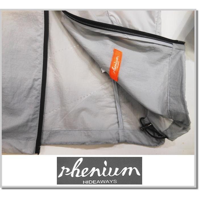 HIDEAWAYS NICOLE レニウム rhenium パッカブルジップブルゾン 0165 