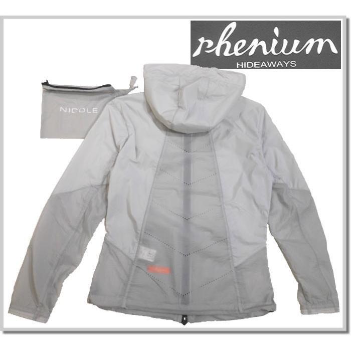 HIDEAWAYS NICOLE レニウム rhenium パッカブルジップブルゾン 0165 