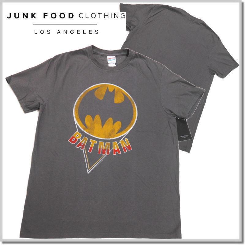 ジャンクフード JUNK FOOD BATMAN BAT-SIGNAL VINTAGE TEE 12UXWDC087