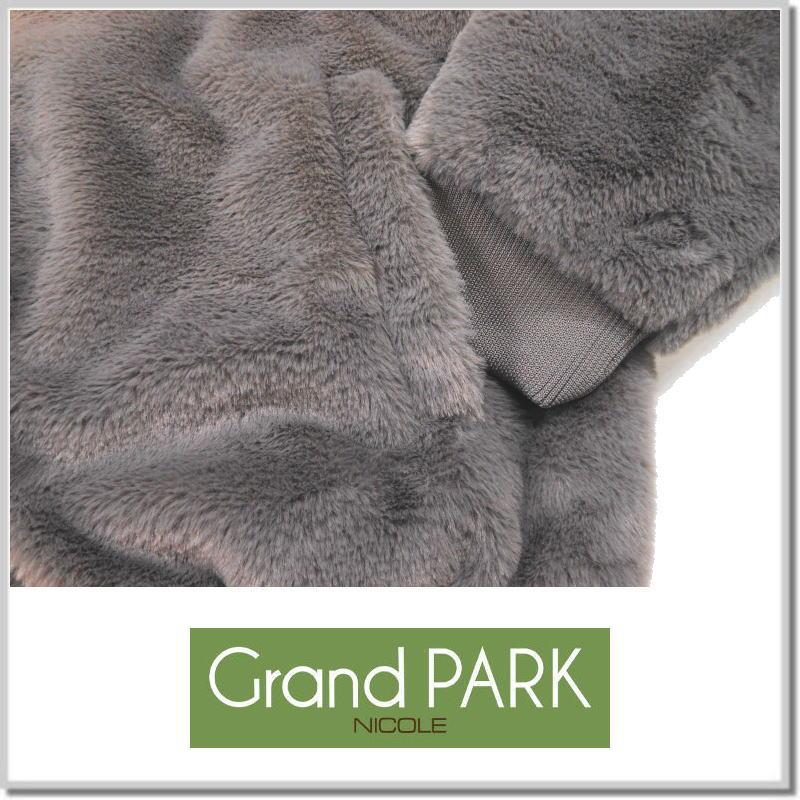 グランドパーク Grand PARK NICOLE フードファーブルゾン 3469-3700-19
