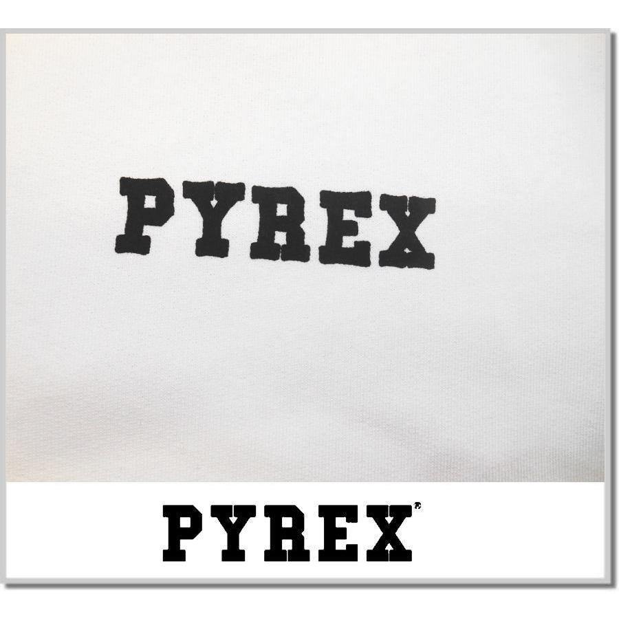パイレックス PYREX CREW SWEAT 20IPC41649-WHITE トレーナー カットソー｜five｜03
