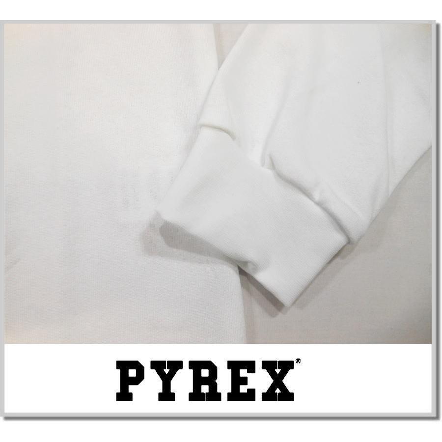 パイレックス PYREX CREW SWEAT 20IPC41649-WHITE トレーナー カットソー｜five｜04