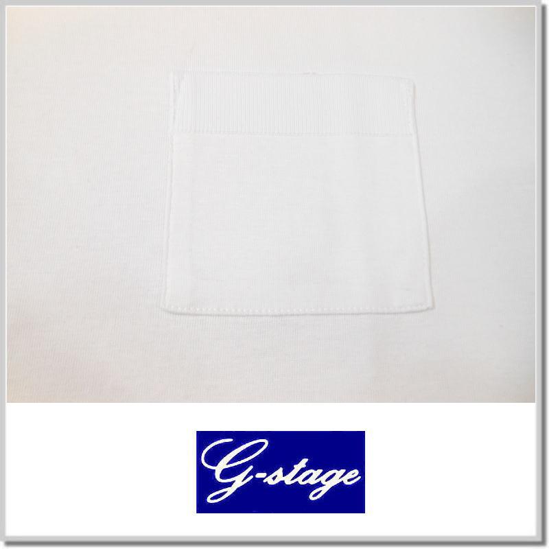 ジーステージ G-stage リブスタートシルケットJKT Tシャツ 540702-001(WHITE) 半袖Tシャツ｜five｜03