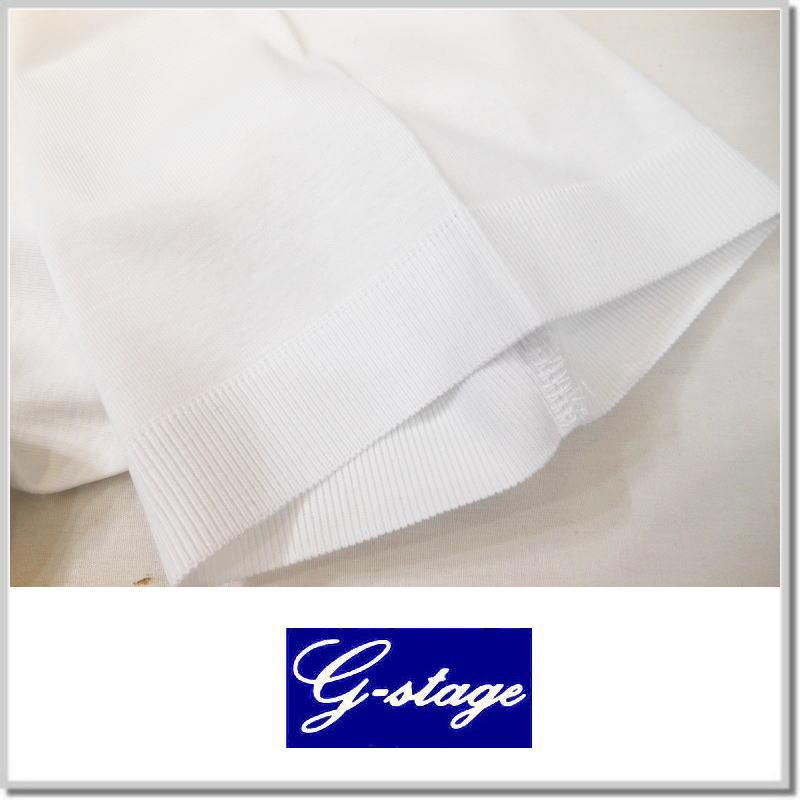 ジーステージ G-stage リブスタートシルケットJKT Tシャツ 540702-001(WHITE) 半袖Tシャツ｜five｜04