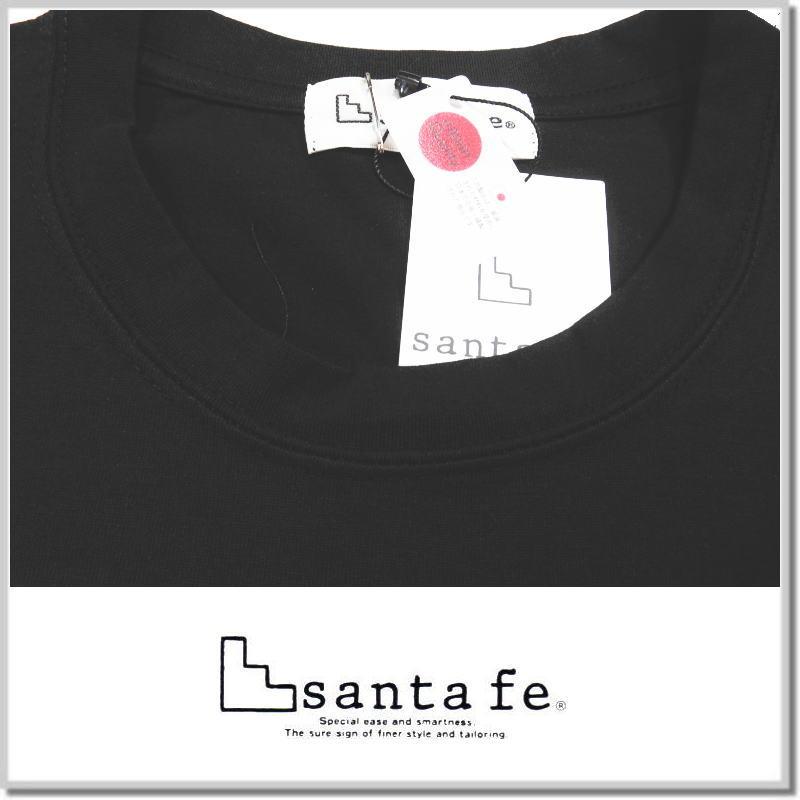 サンタフェ santa fe 天竺スパンコールロゴTシャツ 85803-18 