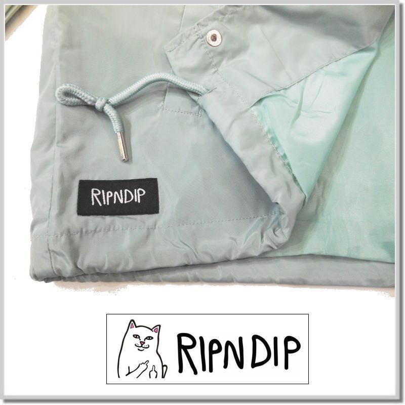 リップンディップ RIPNDIP Runaway Coaches Jacket Pine コーチジャケット パイン FVRD｜five｜05