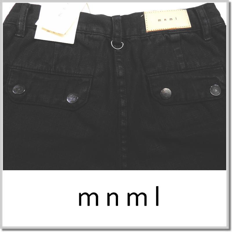 mnml ミニマル WAXED DENIM CARGO PANTS M2019 カーゴパンツ