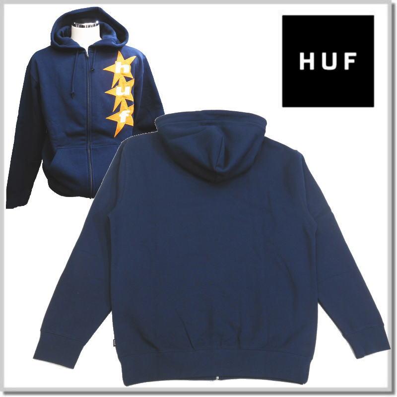 HUF ハフ HELL ALL STAR F/Z HOODIE PF00646-NAVY Zipパーカー HUF ハフ HELL ALL STAR F/Z HOODIE PF00646-NAVY Zipパーカー
