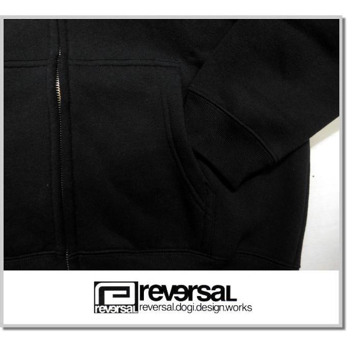 リバーサル reversal rvddw SWEAT ZIP PARKA rvbs009-BLACK スウェット パーカー ジップアップ | reversal | 03