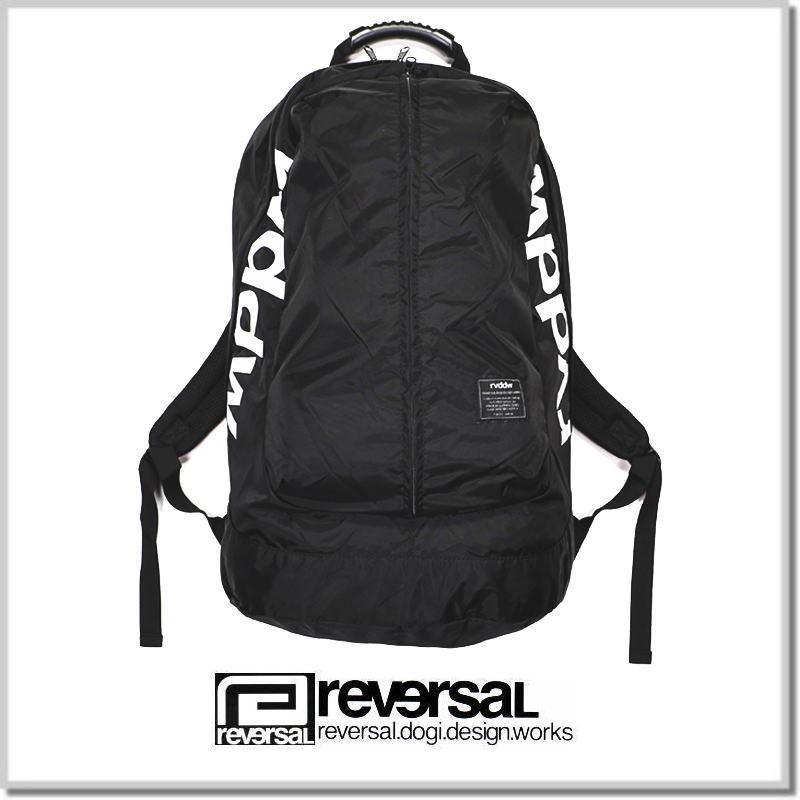 リバーサル reversal NEW GIANT BAG rvbs025-BLACK バッグ 鞄 リュック