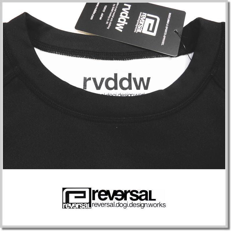 reversal リバーサル rvddw LONG RASH GUARD rvbs049-BLACK