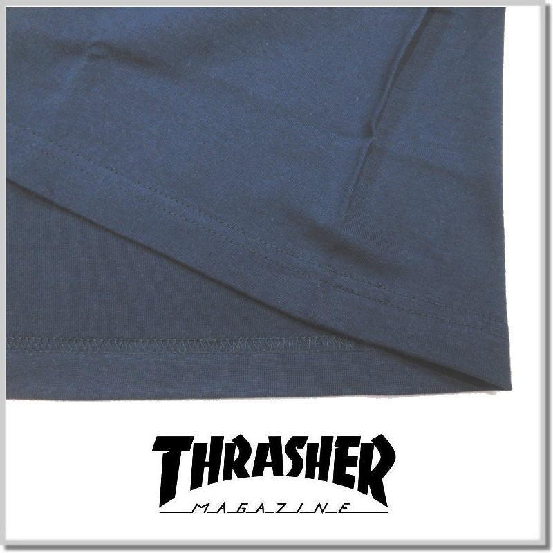 スラッシャー THRASHER FLARE T-SHIRT TH91340-SLATE 半袖Tシャツ カットソー｜five｜04