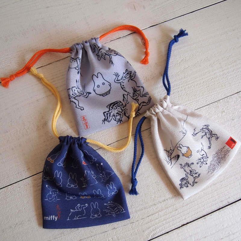 Miffy 鳥獣戯画 巾着 ゆうパケット対応商品です F 4845 Five Ten Online Shop 通販 Yahoo ショッピング
