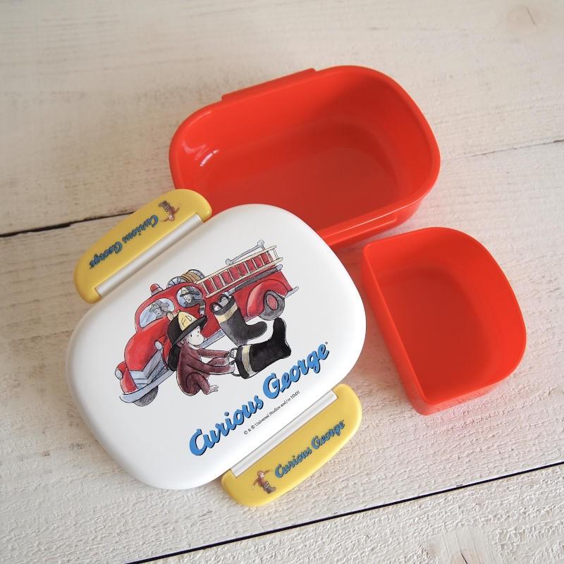 Curious George おさるのジョージ ランチボックス 360ml 消防車 K 2357 Five Ten Online Shop 通販 Yahoo ショッピング