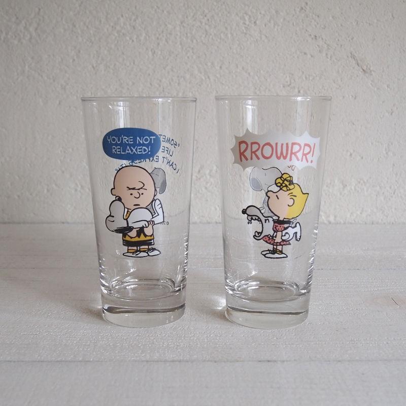 Vintage Peanuts スヌーピー Tall Glass トールグラス K 2407 Five Ten Online Shop 通販 Yahoo ショッピング