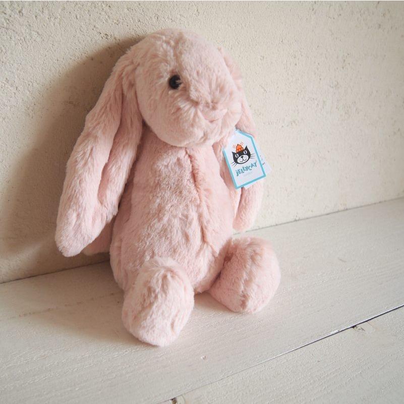 Jellycat Bashful Blush Bunny Medium Bas3blu Bas3blun うさぎ ぬいぐるみ ブラッシュ Z 1008 Five Ten Online Shop 通販 Yahoo ショッピング