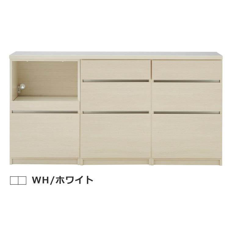 未来商会 キッチンカウンター 食器棚 幅180cm キッチンボード キッチン