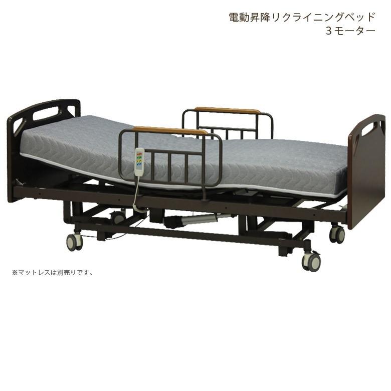 介護ベッド 介護用ベッド 電動ベッド 3モーター サイズ シングル 高さ調整 手すり サイドガード リモコン 無段階調整 ワンタッチ装着 おすすめ Ds 145 Five Season 通販 Yahoo ショッピング