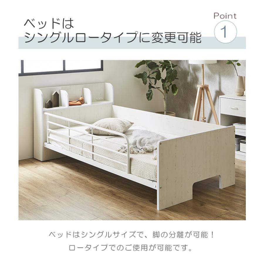 未来商会 システムベッド ロータイプ システムデスク 机付き 未来商会 システムベッド ロータイプ システムデスク 机付き