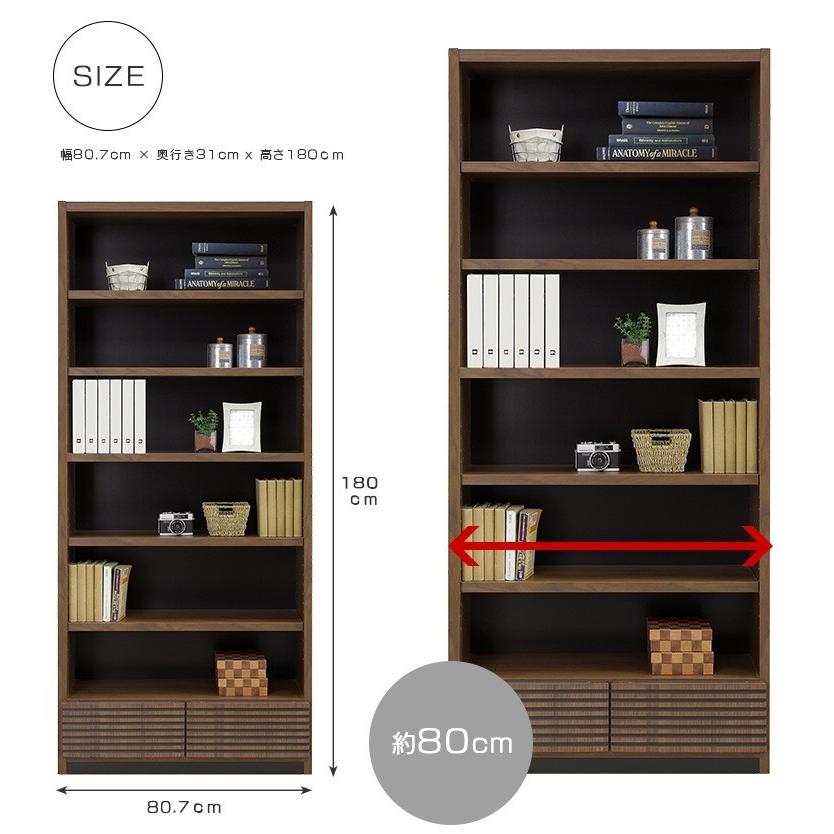 本棚 書棚 ラック 国産 フリーラック オープンラック シェルフ オープンシェルフ 木製 パイン材 ツートン 耐震ダボ 幅80cm フリーボード Mm 029 Five Season 通販 Yahoo ショッピング