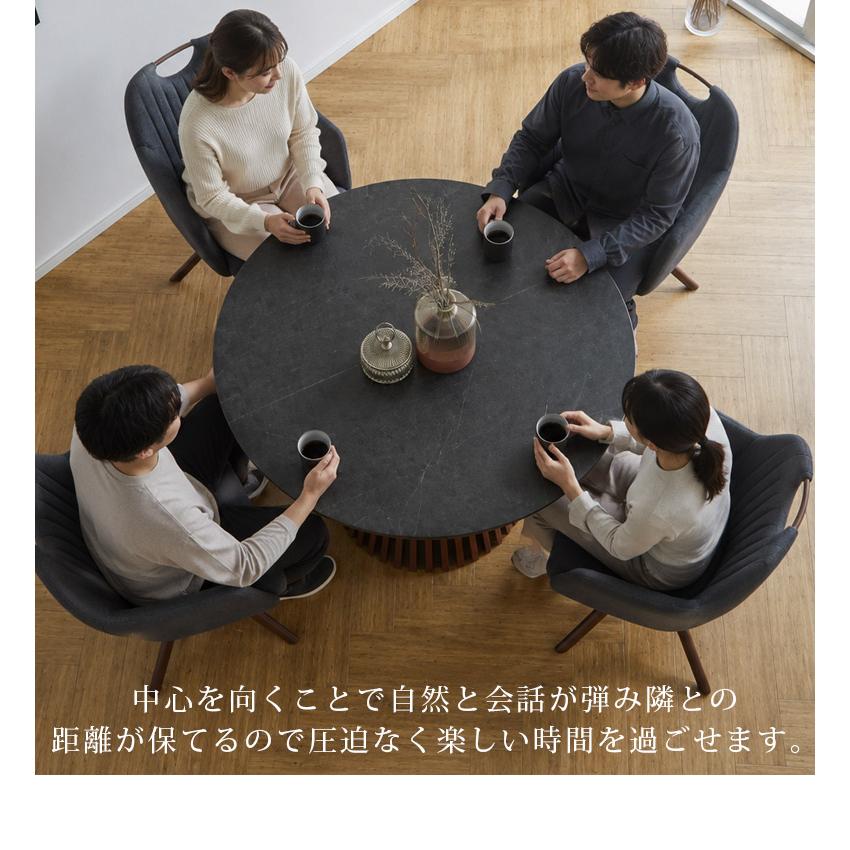 最終値下げ❗️円形ダイニングテーブル 4人掛けテーブル テーブルのみ 未来商会 ダイニングテーブル 丸 120 丸テーブル 4人 120cm 4人掛け