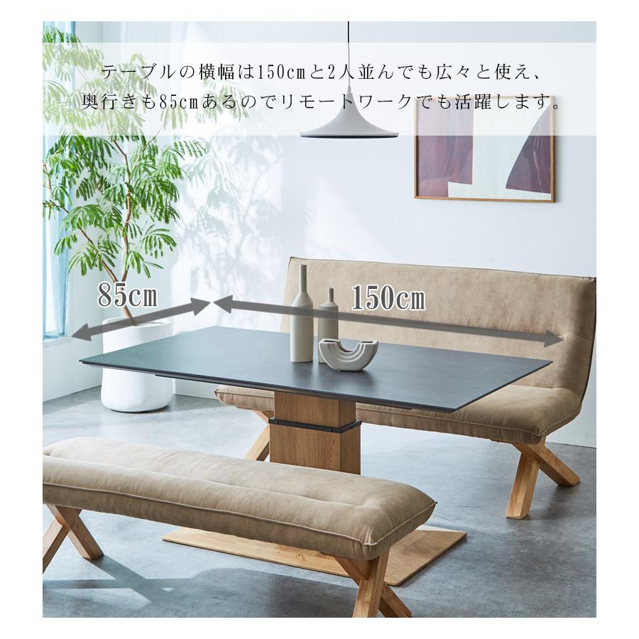 セラミックダイニング3点セット  テーブル新品未使用品 セラミック ダイニング3点セット ダイニングテーブルセット 2人掛け