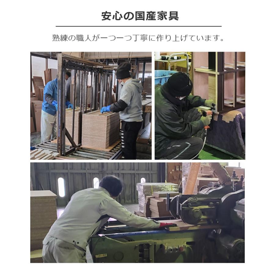チェスト 幅60cm 引出し収納キャスター付き 6段 タンス 収納 ハイチェスト たんす 洋服ダンス 国産 白 ホワイト ブラック_2