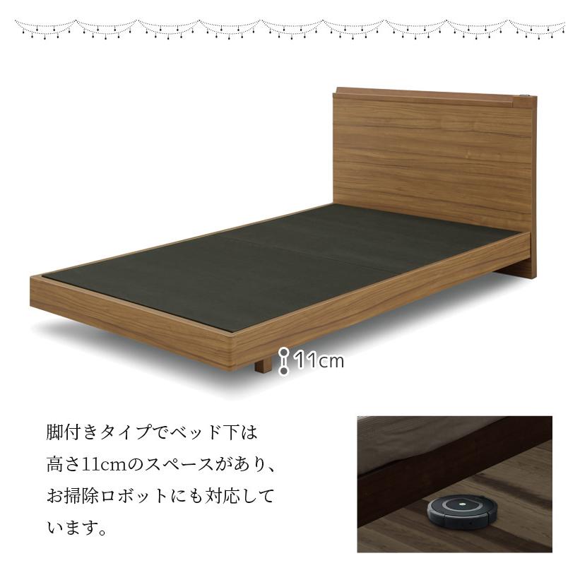 【利用1年】セミダブルベッド(5年保証つき) 未来商会 セミダブルベッド ベッドフレーム ヘッドボード ベッド