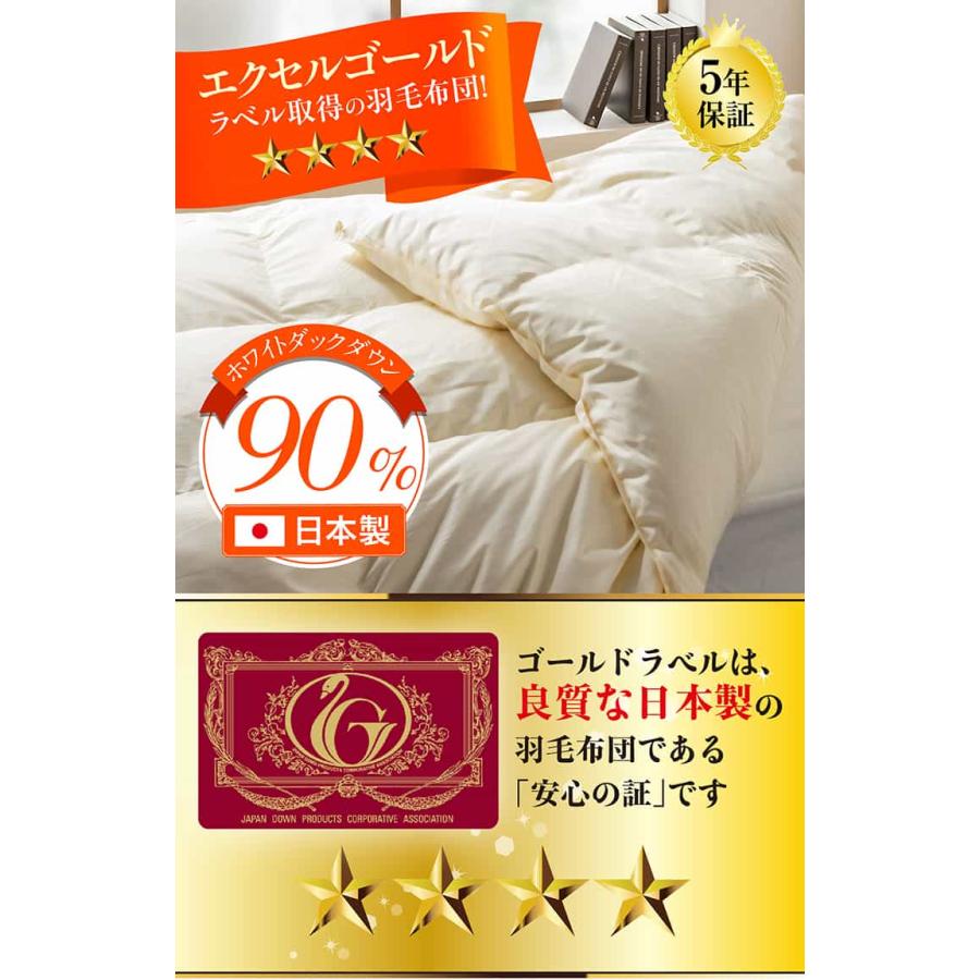 未来商会 掛け布団 羽毛布団 単品 シングルロングサイズ 掛布団 150
