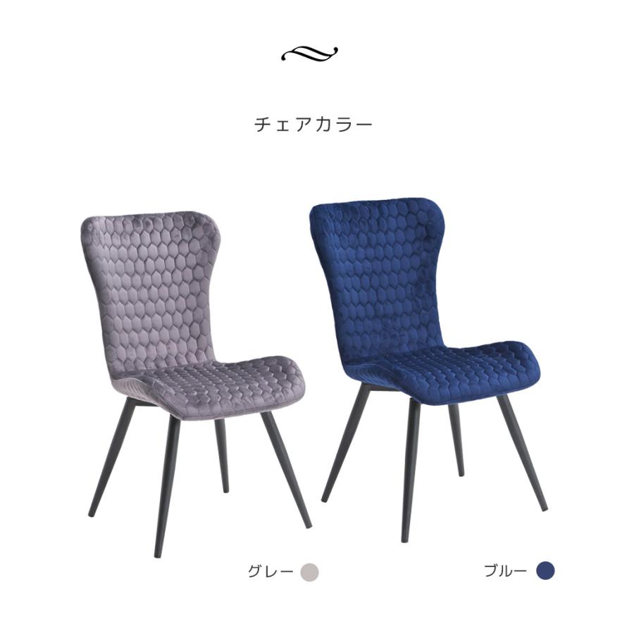 ダイニングテーブルセット 5点セット 幅120cm おしゃれ モダン 丸テーブル チェア4脚 ダイニングチェア 回転式 ホワイト グレー ブルー セラミック_13