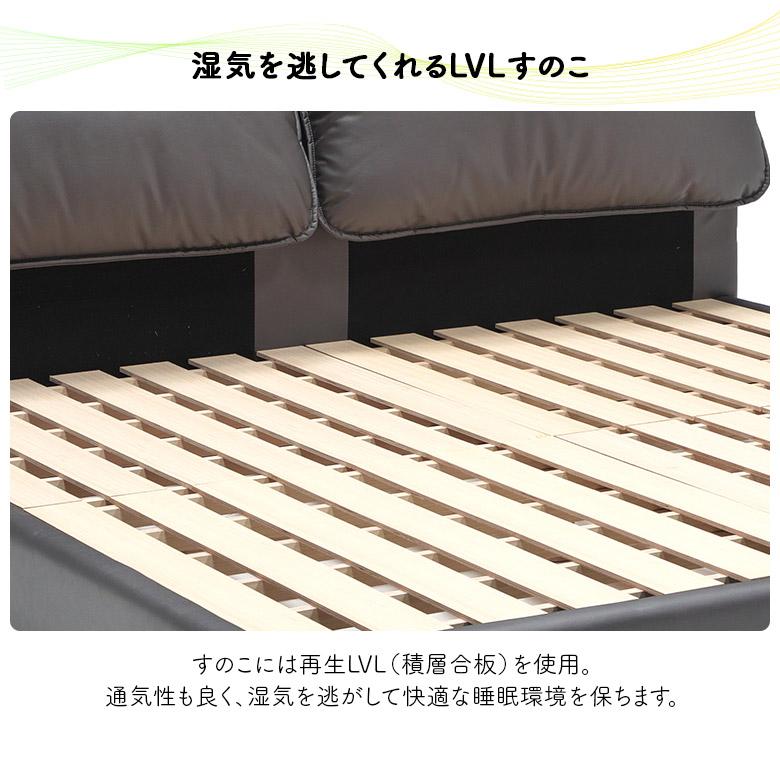 未来商会 ダブルベッド クイーンベッド キングベッド フレームのみ