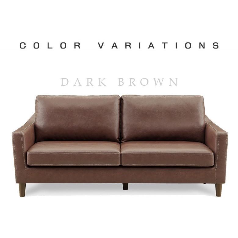 3人掛けソファ ソファー ソファ 3人掛け 幅170cm 3人用 三人掛け 三人用 三人掛けソファー 3P 合成皮革 合皮レザー | 未来商会 | 07