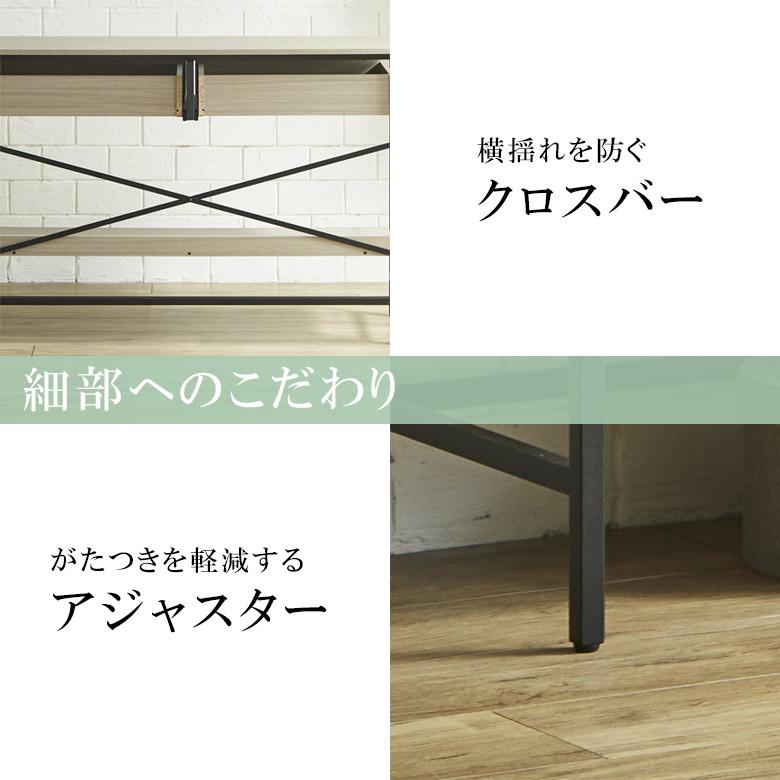 キッチンカウンター カウンターテーブル 引出付き テーブル 食器棚 キッチンボード ロータイプ ダストボックス収納 幅90cm 作業台 キッチン キッチン収納の画像