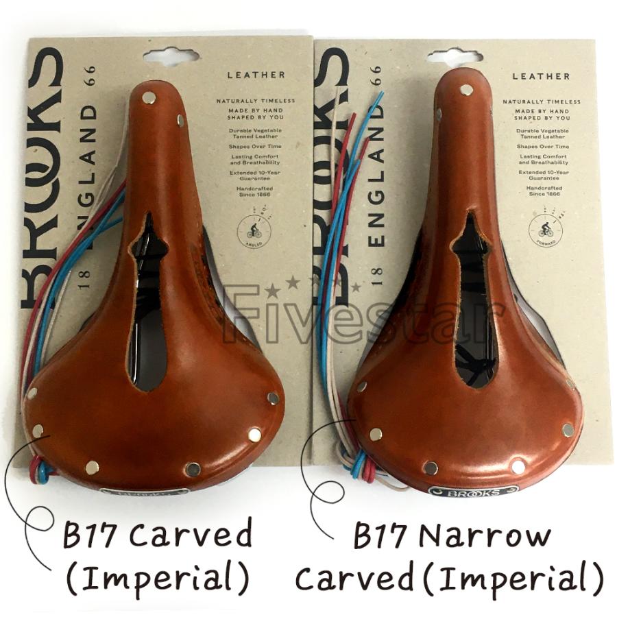 Brooks B17 Carved Imperial ブルックス カーブド インペリアル 本革サドル 本革 サドル 本皮 自転車用サドル 高級サドル ブラック ブラウン ハニー 送料無料｜fivestar-gear｜15