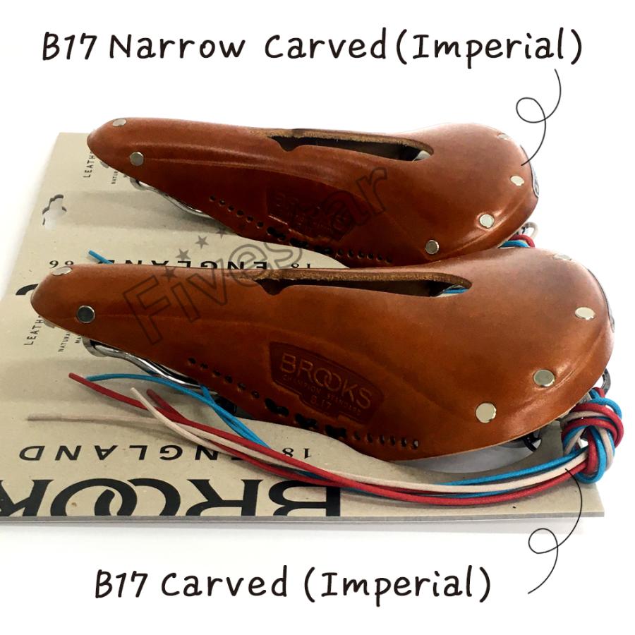 Brooks B17 Carved Imperial ブルックス カーブド インペリアル 本革サドル 本革 サドル 本皮 自転車用サドル 高級サドル ブラック ブラウン ハニー 送料無料｜fivestar-gear｜16