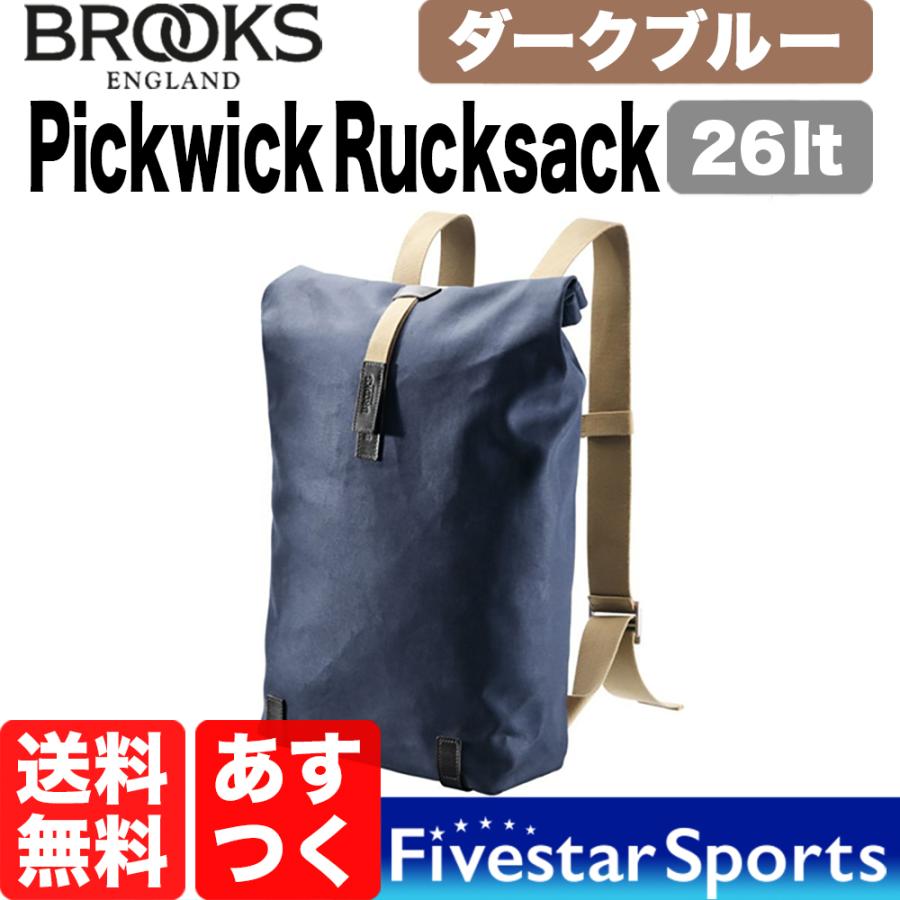 BROOKS Brooks Pickwick Rucksack 26lt Dark Blue ブルックス BROOKS Brooks Pickwick Rucksack 26lt Dark Blue ブルックス