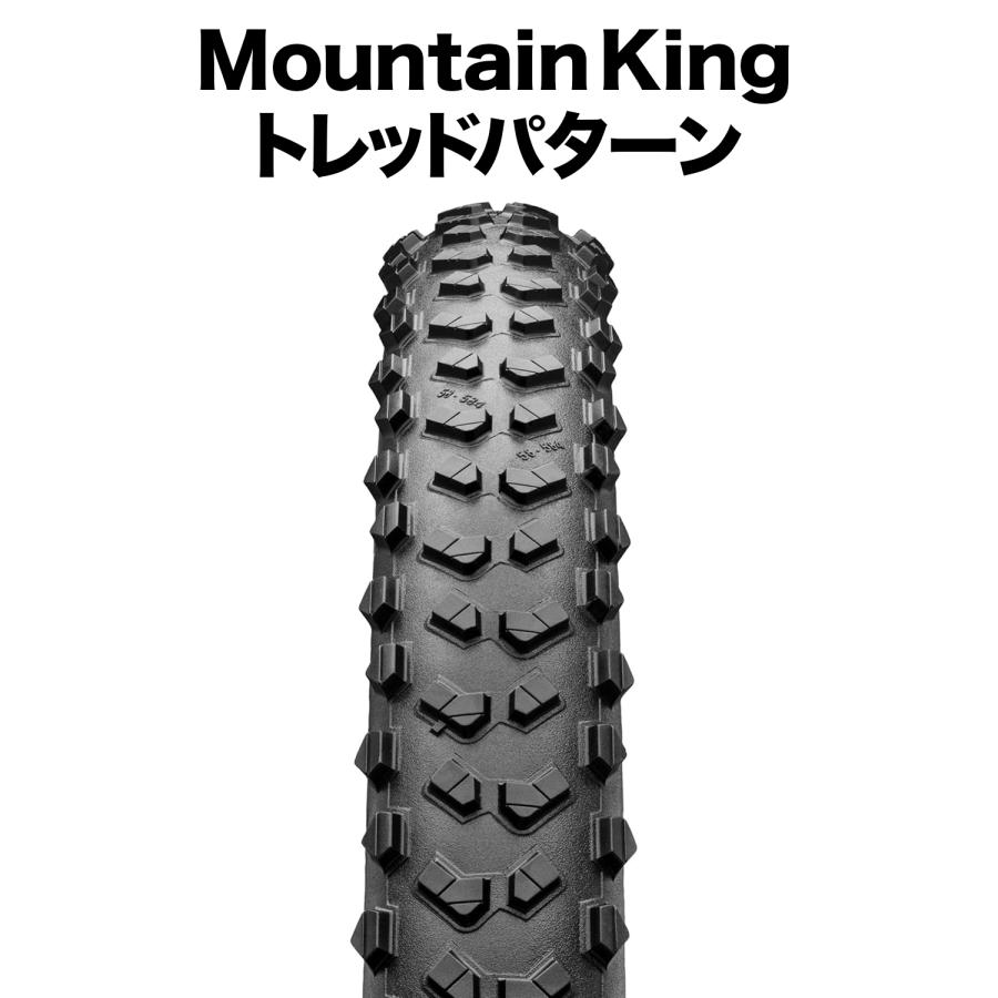 Continental Mountain King TLR 2本セット 美品 コンチネンタル（CONTINENTAL） 2本 マウンテンキング 29インチ
