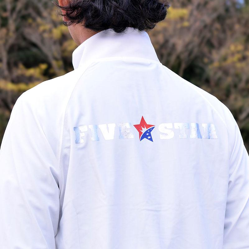FIVE STAR ブルゾン ゴルフ メンズ ラッシュブルゾン フルジップ