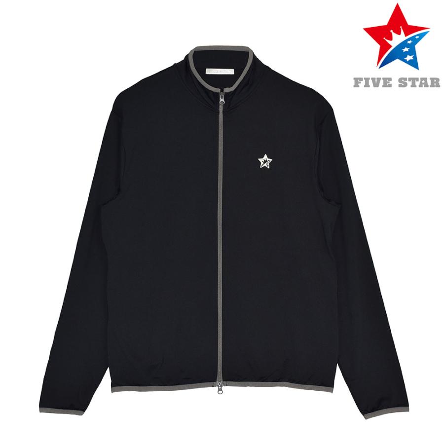 FIVE STAR ブルゾン ゴルフ メンズ 秋 長袖 ストレッチ ラッシュ
