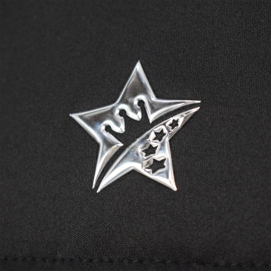 ブルゾン ゴルフ 長袖 メンズ 中綿ブルゾン 暖かい 厚手 バックロゴ 刺繍 ブラック 黒 ゴルフウェア レディース ユニセックス ファイブスター アウトレット | FIVE STAR（ゴルフ） | 02