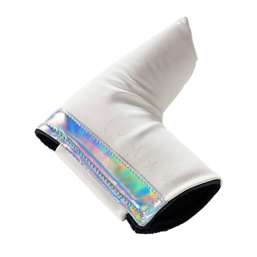 パターカバー ゴルフ パター ピン型 エンボス ホログラム ミラー ミラー加工 ホワイト 白 おしゃれ シンプル ファイブスター | FIVE STAR（ゴルフ） | 02