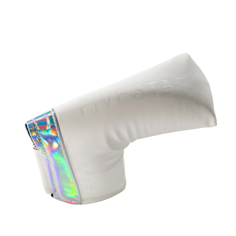 パターカバー ゴルフ パター ピン型 エンボス ホログラム ミラー ミラー加工 ホワイト 白 おしゃれ シンプル ファイブスター | FIVE STAR（ゴルフ） | 03