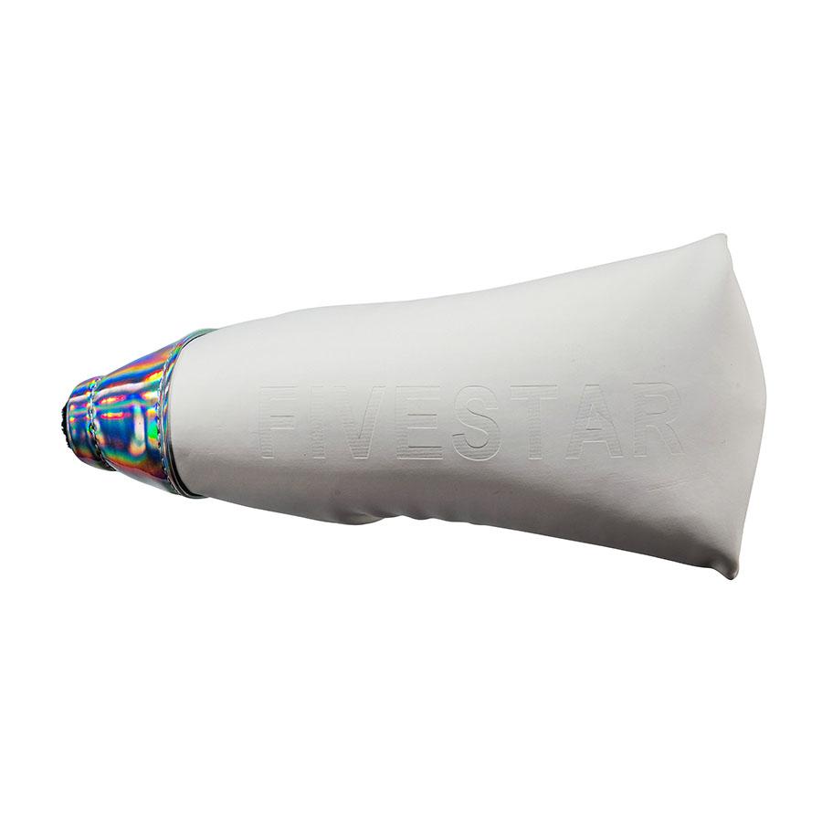 パターカバー ゴルフ パター ピン型 エンボス ホログラム ミラー ミラー加工 ホワイト 白 おしゃれ シンプル ファイブスター | FIVE STAR（ゴルフ） | 04